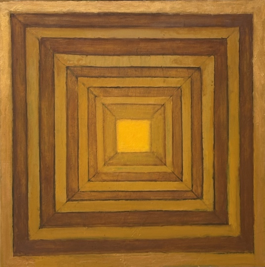 Maria Hillfon  www.hillfon.com  Passage - Passage 100x100 målningar, paintings